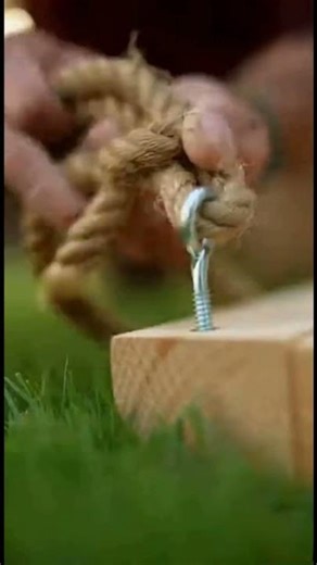 Backyard Tree Swing Bed Build in 7 Seconds