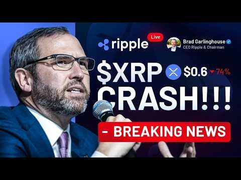 🚨 XRP CRASH ALERT! Brad Garlinghouse's Message! XRP Price Prediction