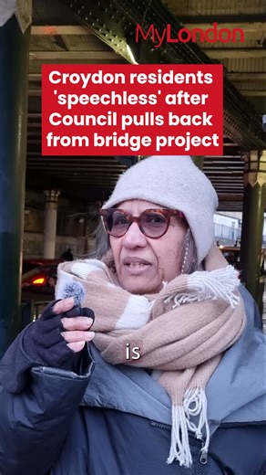 Croydon residents 'speechless' after Council pulls back from bridge project
