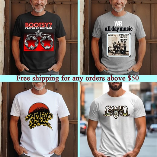 🎸Best Funk Albums Ever! 🛒Order here ➡ https://mufihub.com/category/funk "Feel the Groove, Live the Funk." ✅Free shipping for any orders above $50 - Limited time only! ✅ 100% Cotton – Soft & breathable ✅ Fast Delivery (6–10 business days) ✅ T-Shirts, Hoodies & More ☎️Please message us if we missed any great albums! | Retro Universe Outfit