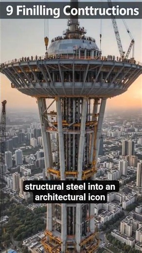 How the Space Needle Was Built | Incredible Construction Process Explained #SpaceNeedle #history