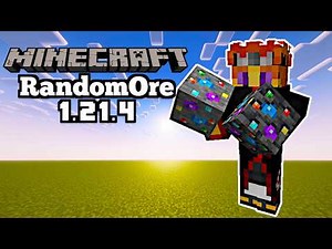 *NEW* RandomOre Mod - Minecraft 1.21.4 (Mod Showcase)