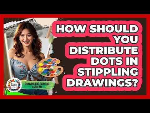 How Should You Distribute Dots In Stippling Drawings? - Drawing and Painting Academy