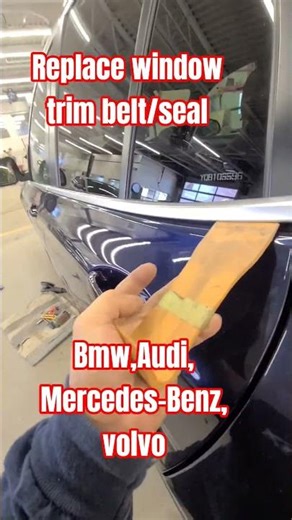 How to replace remove window trim belt,seal? #auto #carrepair #mechanic #automobile #diy #automobile