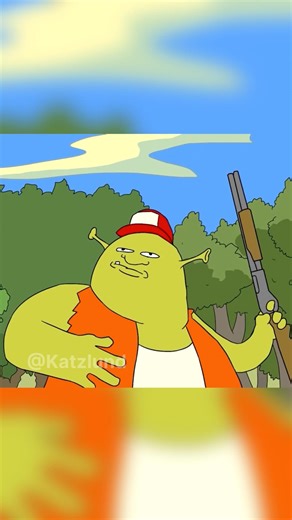 Redneck Shrek #animation #shrek #parody #animated #dreamworks #funny #fyp