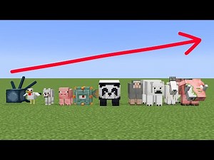 all mobs sorted by height