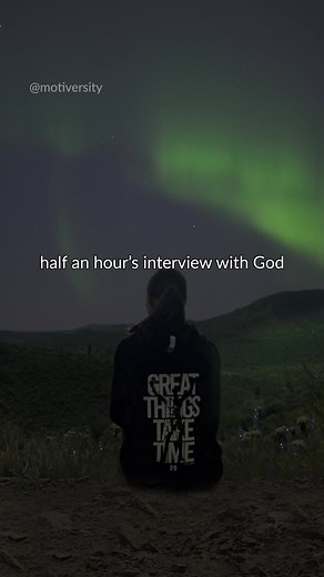 What question would you ask? #motivation #inspiration