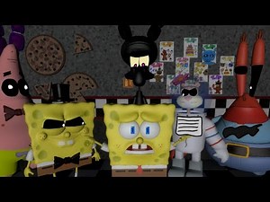 Five Nights At Spongebob's in 3D (Fnaf Animation)