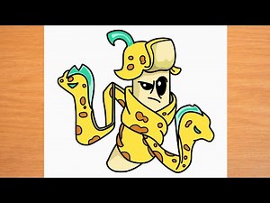 How to draw Electric Peel PVZ 2 Plants vs Zombies 2