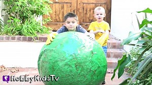Biggest Booger Ball! Toxic Slime Egg + Prank. Sour Candy n Smashing Farts by HobbyKidsTV