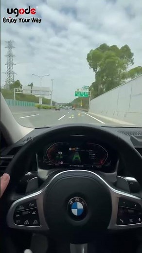 HUD Digital Cluster Dashboard for BMW F10 F06 F01 Operating In Car