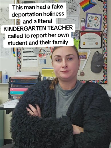 Disgusting behavior from this Kinder teacher. How could someone be so cruel? I feel so bad for any student in a classroom with a teacher like this. Go follow @Ben Palmer