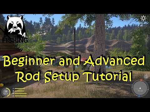 Russian Fishing 4 Beginner and Advanced Rod Setup Tutorial