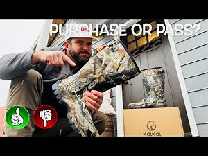 In-Depth Review & Field Test of the Kalkal Rubber Waterproof Hunting Boots