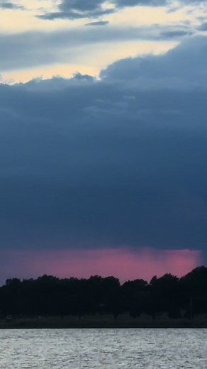 Severe Storm Near Oklahoma City: Strange but Beautiful