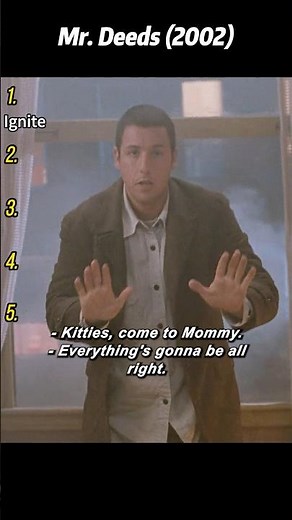 Mr. Deeds (2002) | Deeds Saves a Cat and People from a Fire but Gets Slandered by the Media
