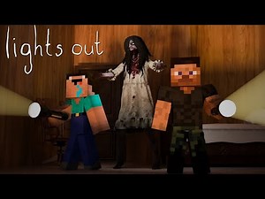 DON'T GO IN THE DARK🕯 Lights Out [Part-2] Minecraft Horror Story in Hindi