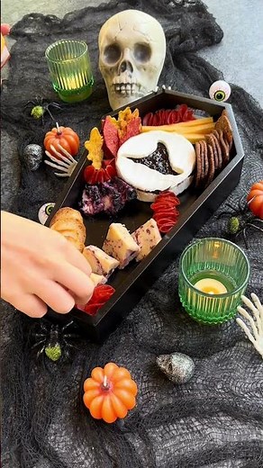 Create a Spooky Halloween Charcuterie Board