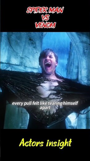Tobey Maguire's Venom Removal Was ACTUALLY Agonizing #SpiderMan #Marvel #BTS