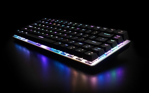 黑爵AK33 RGB机械键盘体验视频