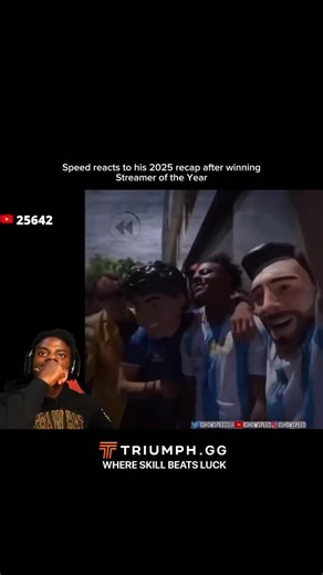 Daily Ishowspeed Clips 🐐 on Instagram: "IShowSpeed, the viral American streamer, had one of his most full-circle moments during his latest stream when he reacted live to a clip of his 2025 recap—and for a second, the chaos slowed down. As the montage played, it wasn’t just highlights on a screen; it was an entire year of madness, growth, and unforgettable moments flashing back at once. From global tours and packed streets to award stages and viral freak-outs, every clip reminded fans how unreal