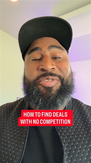 Henry Washington on Instagram: "Here’s a way to find deals with no competitors to deal with! Save this video to access my formula later! See you at the closing table!✍🏾📄"