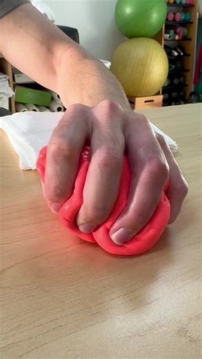It's your job as a therapist to teach your patients how to properly do their exercises at home. Here I'm showing this patient the correct way to squeeze clay with proper positioning and proper form. Because if they leave here doing it wrong, they're not actually healing. If you're studying for the CHT exam and tired of feeling lost in the material, Exam Prep On-Demand gives you the clear path you've been looking for. You'll go from confused to confident on exam day. Link in bio. #occupationalthe