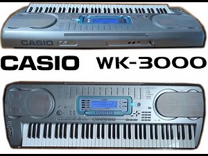 CASIO WK-3000 - DEMO songs