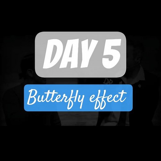 Butterfly effect explained: small change big impact #butterflyeffect #humanbehavior#relatableshorts