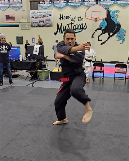 Excellent Self Defense Black Belt Kenpo Karate Form Performance #soflo #fbba #kenpo #karate #mma | Point Fighter Live