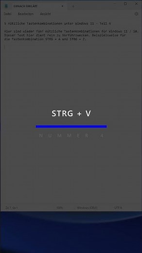 5 Tastenkombinationen unter Windows 11 #4
