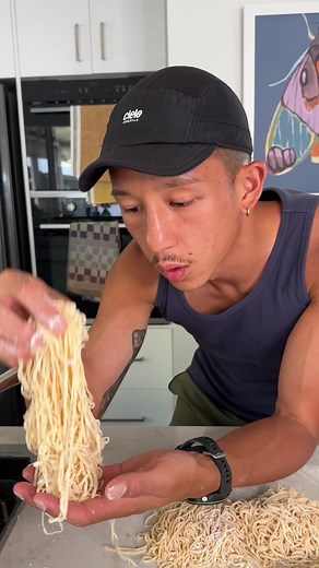 Long Life Noodles Recipe with Mauritian Beef & Onion Stir-Fry
