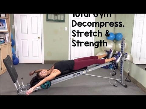 Total Gym inversion for Back Health: Decompress, Stretch & Strength