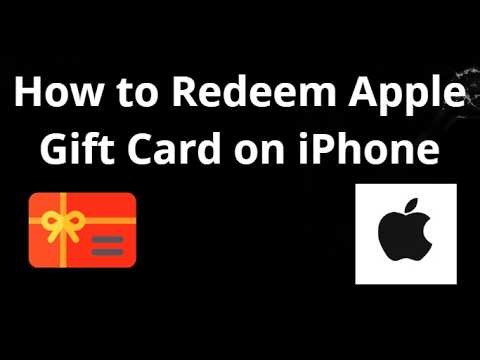 How to Redeem Apple Gift Card on iPhone - Full Guide