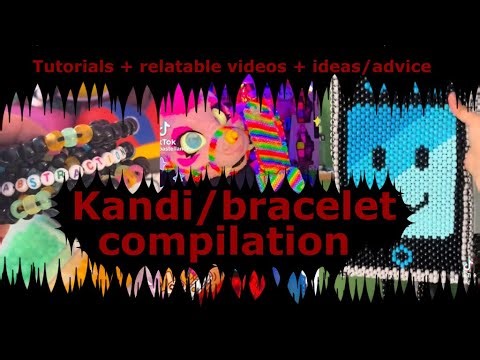 Kandi/bracelet Compilation ☆🖤✨