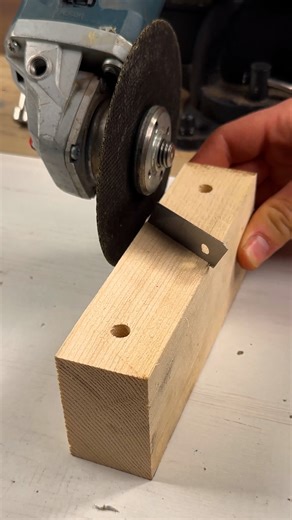 Wood jig for sharpening drill bits | Magic Hands Creations