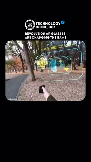 TECHNOLOGY on Instagram: "The new Revolution augmented reality glasses redefine how we see and interact with the world. Combining sleek design, real-time 3D visualization, and smart AI integration, they overlay digital information directly onto your surroundings. From navigation and gaming to productivity and creativity — Revolution AR transforms everyday life into an interactive experience of the future. Follow us for more groundbreaking tech and innovations shaping tomorrow 🔥🚀 #AR #Augmented