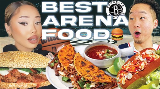 NBA arenas compared to find the best food options