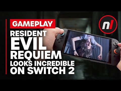 Resident Evil Requiem Looks Incredible On Switch 2 - Gameplay