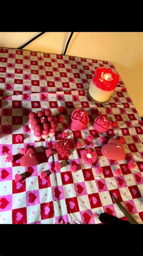 Romantic Valentine's Day Candle Collection