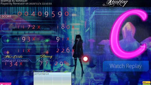 [osu!]AI生成的12*跳图
