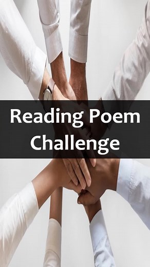 Reading Poem Challenge: Unleash Your Creativity