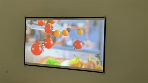 Projection Screens 16:9 4KHD Foldable Anti-Crease Alr Manual 100 Inch Projector Movies Screen for Home Theater Outdoor Indoor