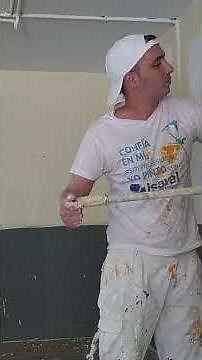 Cómo pintar paredes con rodillo para principiantes #hazlotumismo #pintandoconjavi