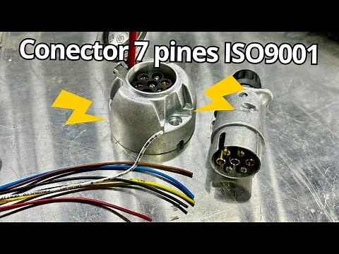 Learn to Connect Trailer Lights with ISO9001 Diagram and 7-Pin West Connector!