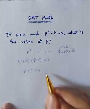 SAT Math - Question