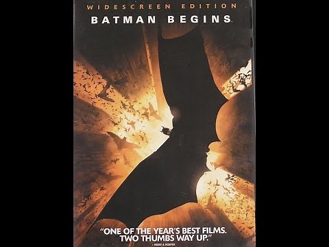 Opening To Batman Begins 2005 DVD