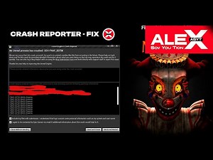 fix - ONLY THIS HELPED ME - SOLUTION - Crash Reporter Unreal Engine 4 - FNAF Secret of the Mimic