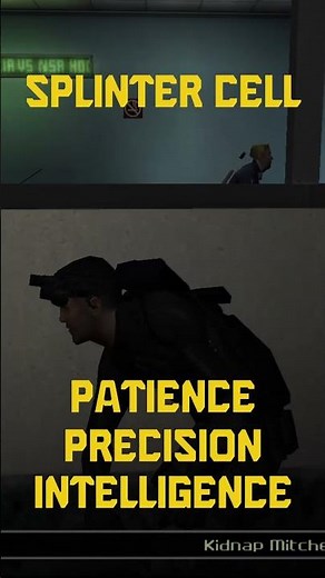 Tom Clancy's Splinter Cell (2002) #SplinterCell #SamFisher #Ubisoft #StealthGames #ClassicGames