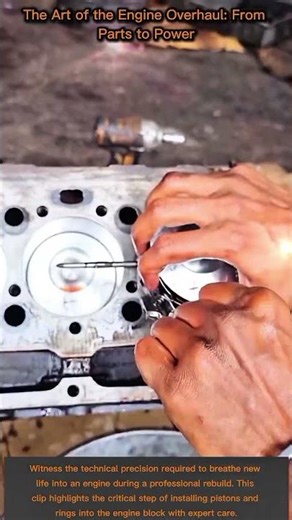 The Art of the Engine Overhaul: From Parts to Power